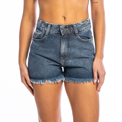 Short Rusty Frankie Dark High Denim