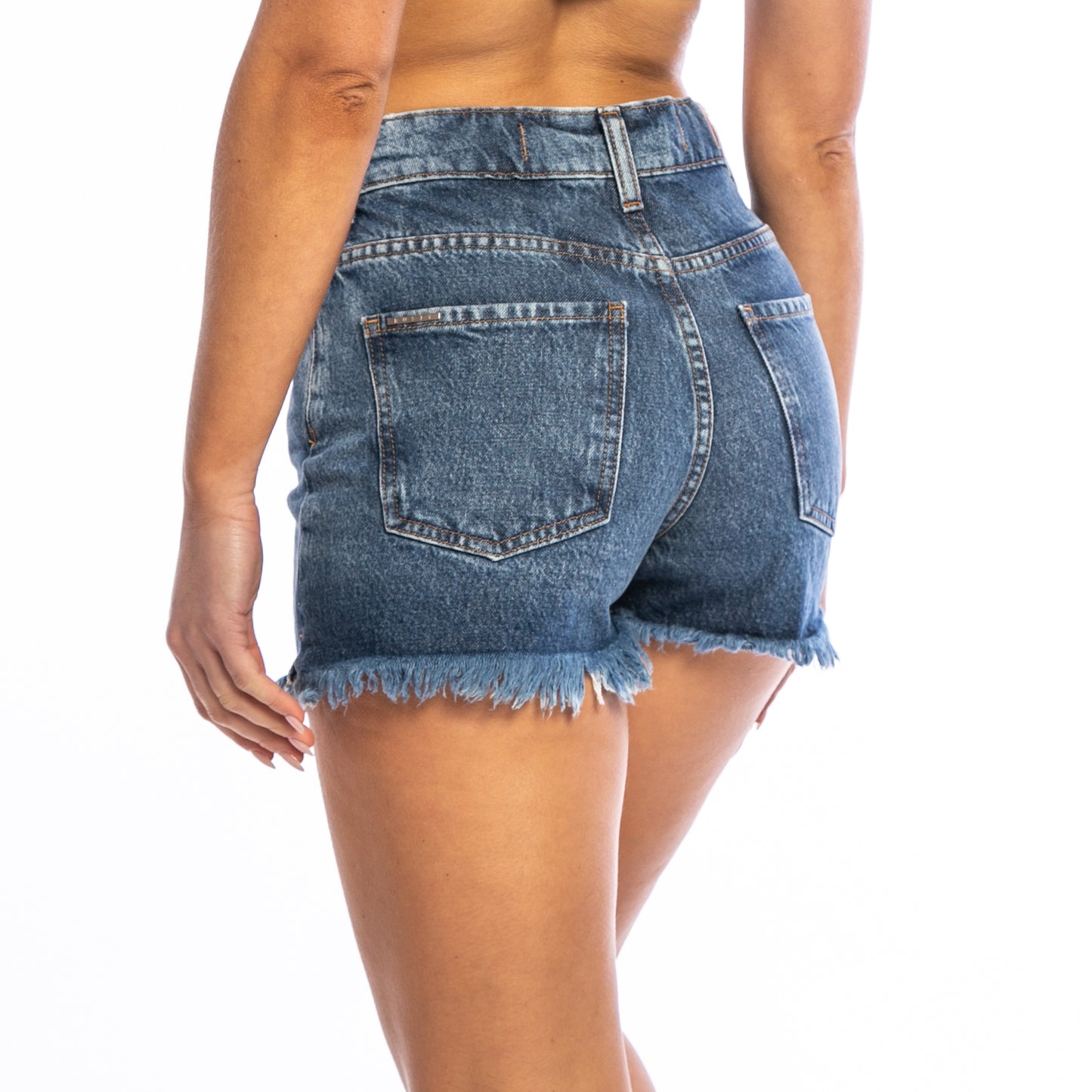 Short Rusty Frankie Dark High Denim