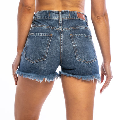 Short Rusty Frankie Dark High Denim