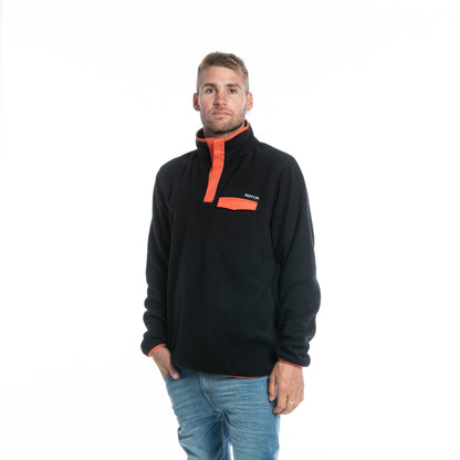 Buzo Rusty Acacias Polar 1/4 Button Crew
