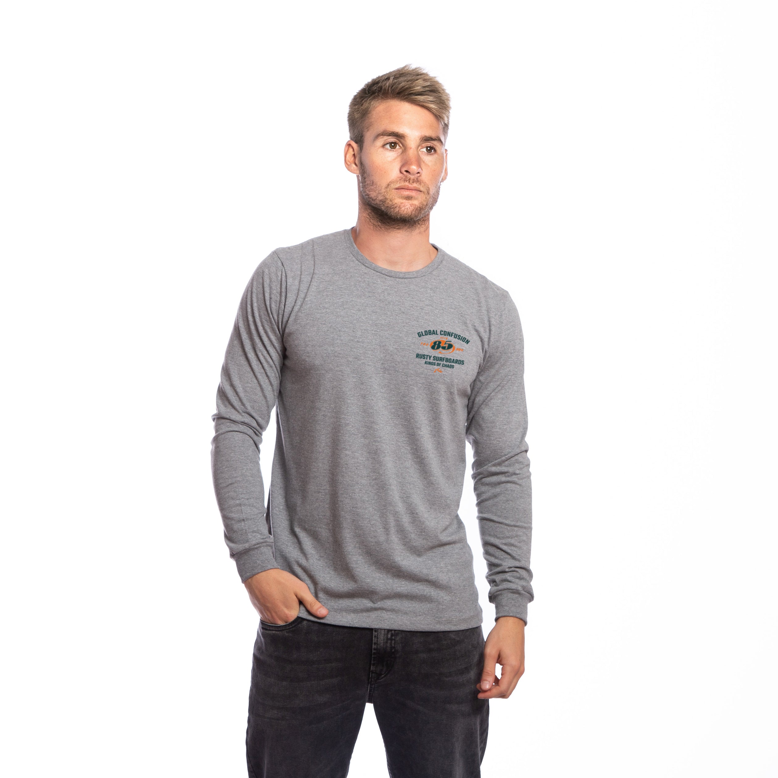 Remera Ml Rusty Super 8 Ls Tee