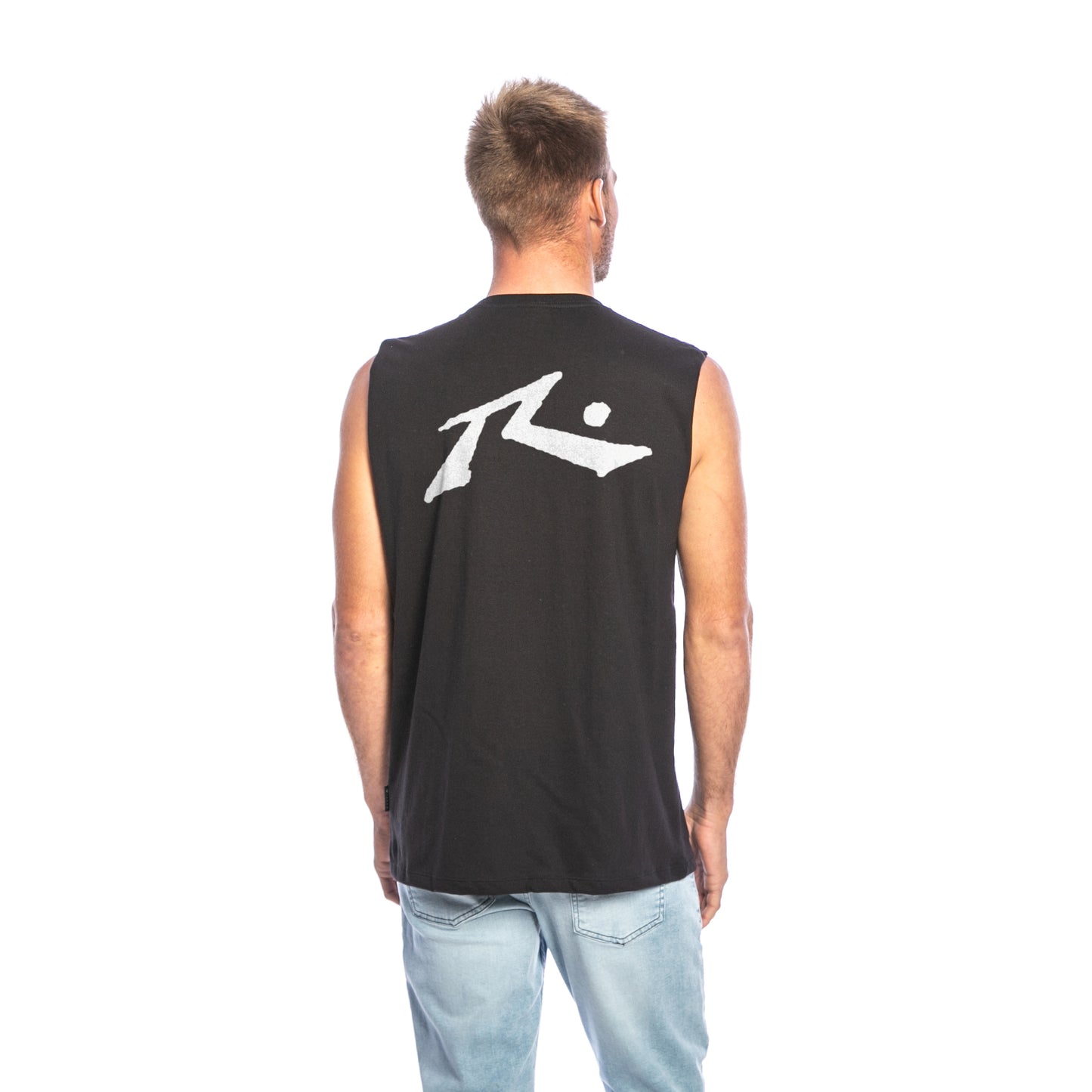 Remera S/M Hombre Rusty Competition Negro