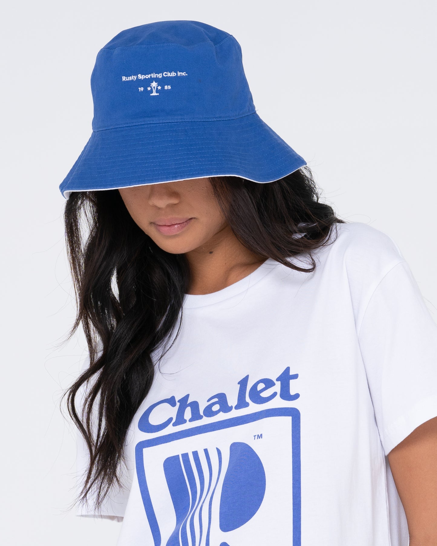 pilusos_rusty_rusty_sporting_club_reversible_bucket_hat_w23#UF#DAZZLING BLUE