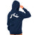 Campera Canguro Competition JR Azul Marino