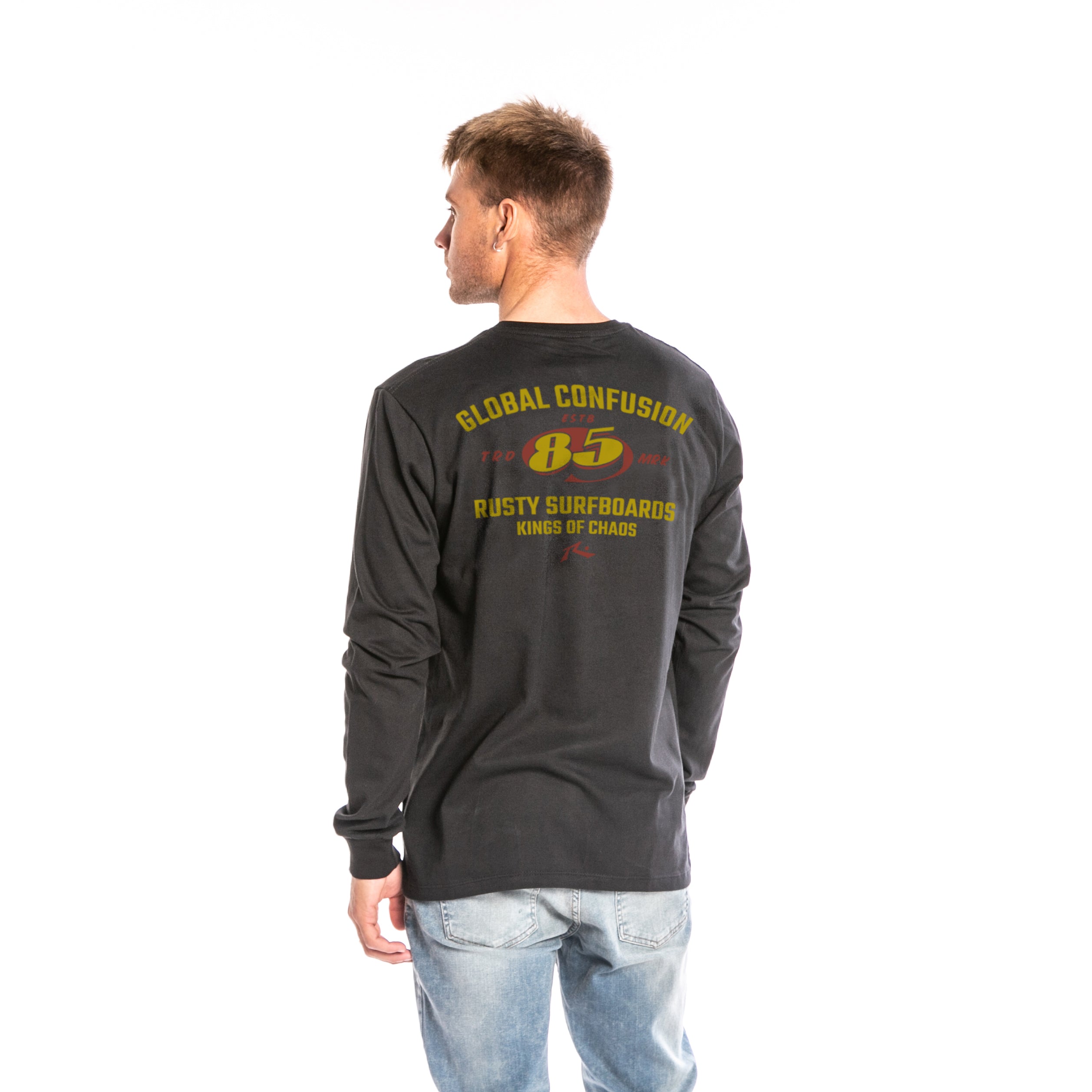 Remera Ml Rusty Super 8 Ls Tee