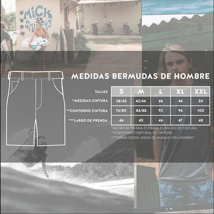 Boardshort Rusty Iluminated Competition Verde